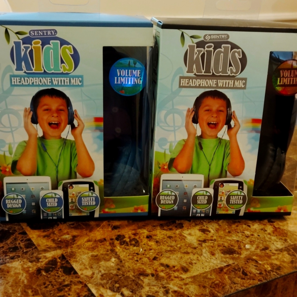 KIDS HEADPHONES WITH MICROPHONE 🎤